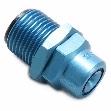 Zero 2000 FIA Nozzle - Straight inlet - c/w Cartridge Fitting & Loc Nut - 10mm