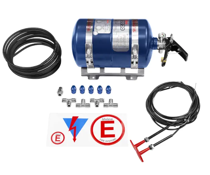 Zero 2020 FIA 3.0ltr Fire Marshal Mechanical Fire Suppression System