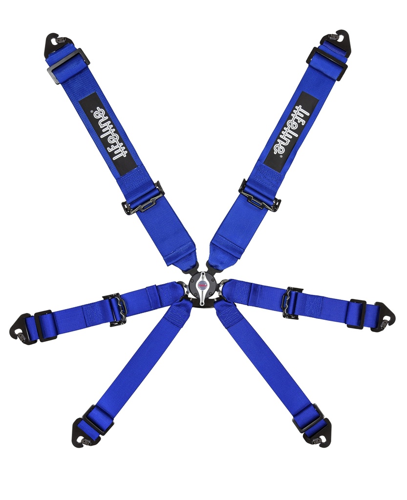 2030 Expiry Becketts 6pt FIA Harness - 3" - Pull Up