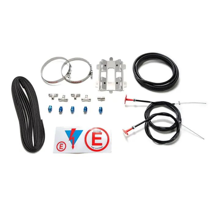 Zero 2020 FIA 3.0ltr AFFF Fire Marshal Mechanical Fire Suppression System - Fitting Kit 